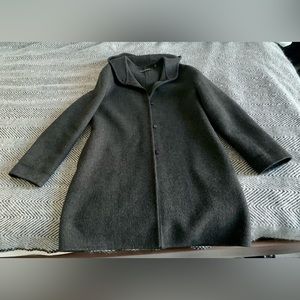 Elie Tahari Wool Hooded Coat